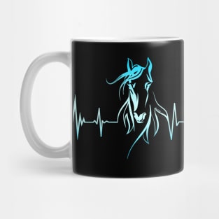 Horse Heartbeat by Farm n' Fancy Mug